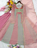 Pure Salsa Cruse Butty With 3&5mm Sequence & Bids Embroidery Work Salwar Kameez