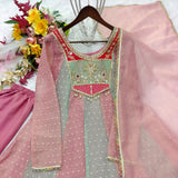 Pure Salsa Cruse Butty With 3&5mm Sequence & Bids Embroidery Work Salwar Kameez