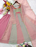 Pure Salsa Cruse Butty With 3&5mm Sequence & Bids Embroidery Work Salwar Kameez