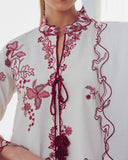FESTIVE WEAR BEAUTIFUL PAKISTANI KURTI WITH EMBROIDERY WORK PANT AND DUPATTA