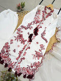 FESTIVE WEAR BEAUTIFUL PAKISTANI KURTI WITH EMBROIDERY WORK PANT AND DUPATTA