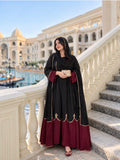 New Designer Party Wear Look Pur Roman Silk Kaftan Dress & Palazzo With Dupatta set