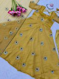 Salsa Silk with Thread & Sequence work With Stone work Salwar Kameez