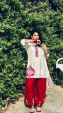 New Designer Party Wear Look top with Balloon pent and Dupatta