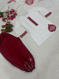 New Designer Party Wear Look top with Balloon pent and Dupatta