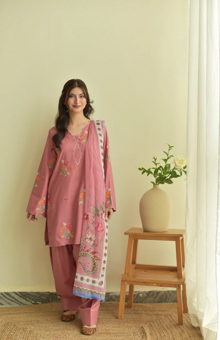 DESIGNER PLAZZO PAIR WITH EMBROIDERY WITH CUT WORK TOP PLAZZO AND DUPATTA