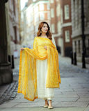 New Designer Party Wear Look Heavy Faux Georgette Top Bottom & Dupatta Set