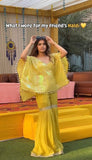 NEW DESIGNER HEAVY EMBROIDERY SEQUENCE WORK KAFTAN
