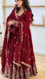 Fully Stitched Doremon Crush with Embroidery Sequence And Diamond Work Salwar Kameez