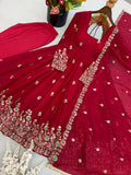 Fully Stitched Doremon Crush with Embroidery Sequence And Diamond Work Salwar Kameez