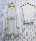 FESTIVAL SPECIAL SEQUENCE EMBROIDERY ON SILK FABRIC TOP AND PLAZZO WITH DUPATTA SET