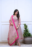 Pure SALSA With Embroidery*Work With Sleeves Salwar Kameez
