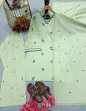 New Designer Party Wear Look Mul Chandheri & Farshi Palazzo With Dupatta set