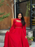 Fendy silk with Hand work Ready to Wear Beautiful Salwar Kameez