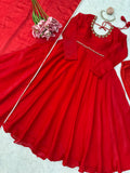 Fendy silk with Hand work Ready to Wear Beautiful Salwar Kameez