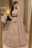 Premium Soft Butterfly Net Lehenga Choli Embellished With Beautiful&nbsp; Sequins Work