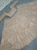 Premium Soft Butterfly Net Lehenga Choli Embellished With Beautiful&nbsp; Sequins Work