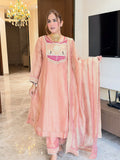 Pure Salsa & Salsa Butty Silk With Embroidery Beds Work Salwar Kameez