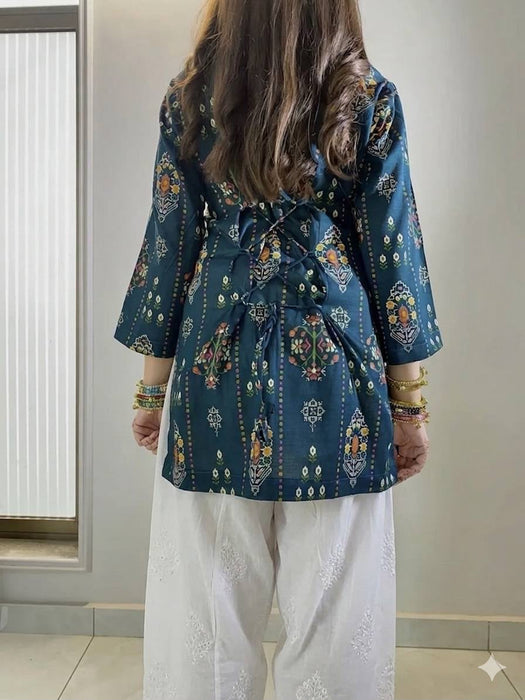 Premium Maslin cotton  Fully Digital printed Co-Ord Set