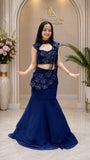 Georgette with Embroidery Sequins multi thread Work elegant Sequins Lehenga Choli