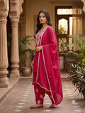 DESIGNER FARSI SUIT WITH EMBROIDERY WORK TOP SALWAAR AND DUPATTA
