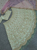 Premium Mulberry Silk Lehenga Choli Embellished With Beautiful Sequins Work