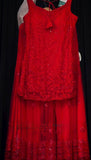 Heavy Soft Net with Intricate Thread With Sequence work Salwar Kameez