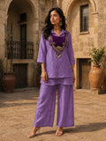 Beautiful crunchy silk Beautiful Festive Co-Ord Set