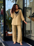 Beautiful crunchy silk Beautiful Festive Co-Ord Set