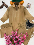 Beautiful crunchy silk Beautiful Festive Co-Ord Set