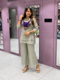 Beautiful crunchy silk Beautiful Festive Co-Ord Set