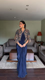 Premium Chinon Silk NEWLY LAUNCHED READY TO WEAR LEHENGA SAREE DESIGN SET