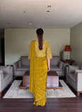 Premium Chinon Silk NEWLY LAUNCHED READY TO WEAR LEHENGA SAREE DESIGN SET