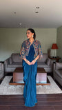 Premium Chinon Silk NEWLY LAUNCHED READY TO WEAR LEHENGA SAREE DESIGN SET