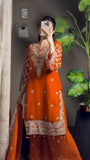Faux Georgette with Intricate Thread with Sequence work Salwar Kameez