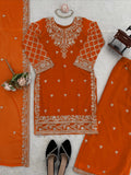 Faux Georgette with Intricate Thread with Sequence work Salwar Kameez