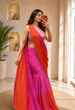 Premium Designer Lehenga Saree with Beautiful Digital Print