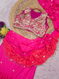 Premium Designer Lehenga Saree with Beautiful Digital Print