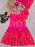 Premium Designer Lehenga Saree with Beautiful Digital Print