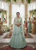 Premium Soft Butterfly Net Lehenga Choli Embellished With Beautiful Embroidery Work