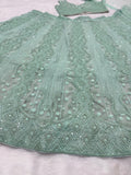 Premium Soft Butterfly Net Lehenga Choli Embellished With Beautiful Embroidery Work