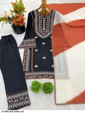 New Heavy Georgette With Full Heavy Embroidery Sequence Work Salwar Kameez