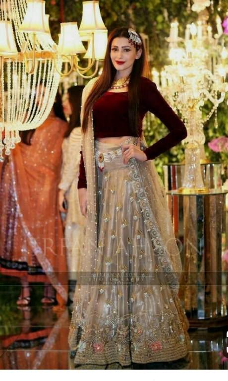 tissue lehenga choli