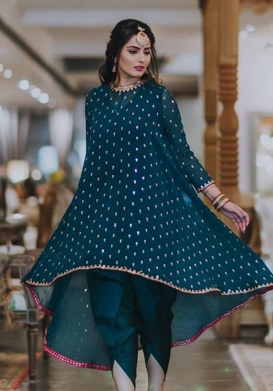 dhoti suit designs