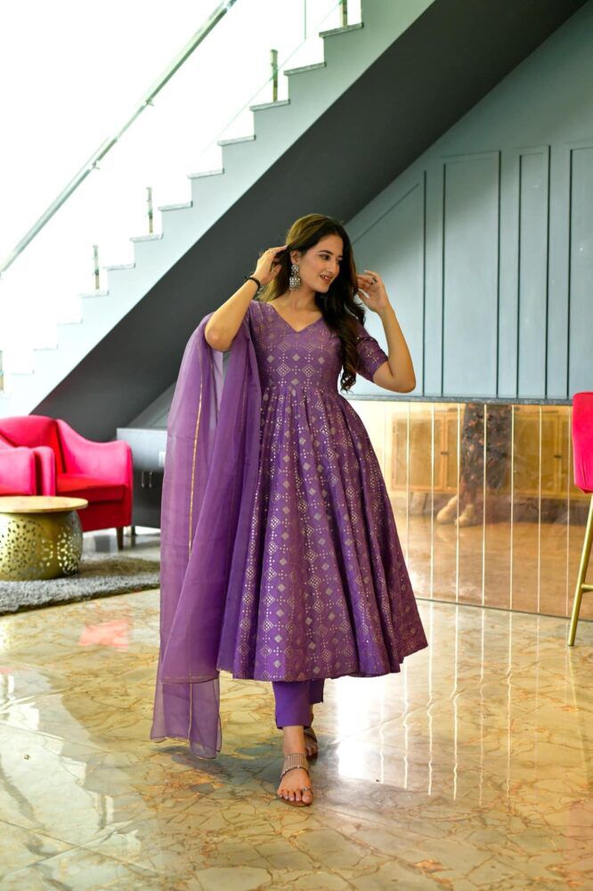 Heavy Party Wear Embroidered Salwar Suit - Stylecaret.com