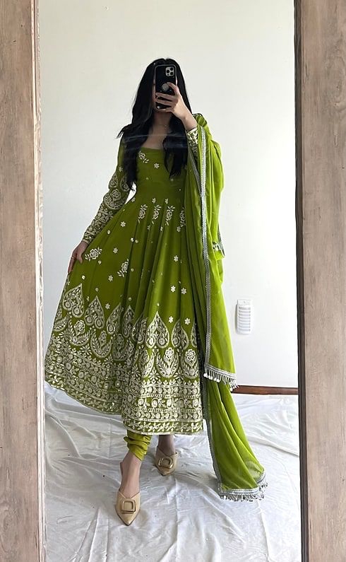 Fully Stitched Diwali Wear Salwar Kameez Suit Indian Handmade Kurti Pant  Dupatta | eBay