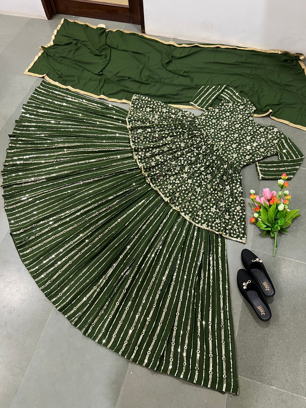 Umbrella cut lehenga cutting and stitching – Видео Dailymotion