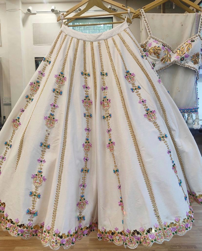 Pakistani Designer Party Wear New Satin Banglory Silk Wedding Indian  Bollywood Bridal Printed Lehenga Choli - Etsy
