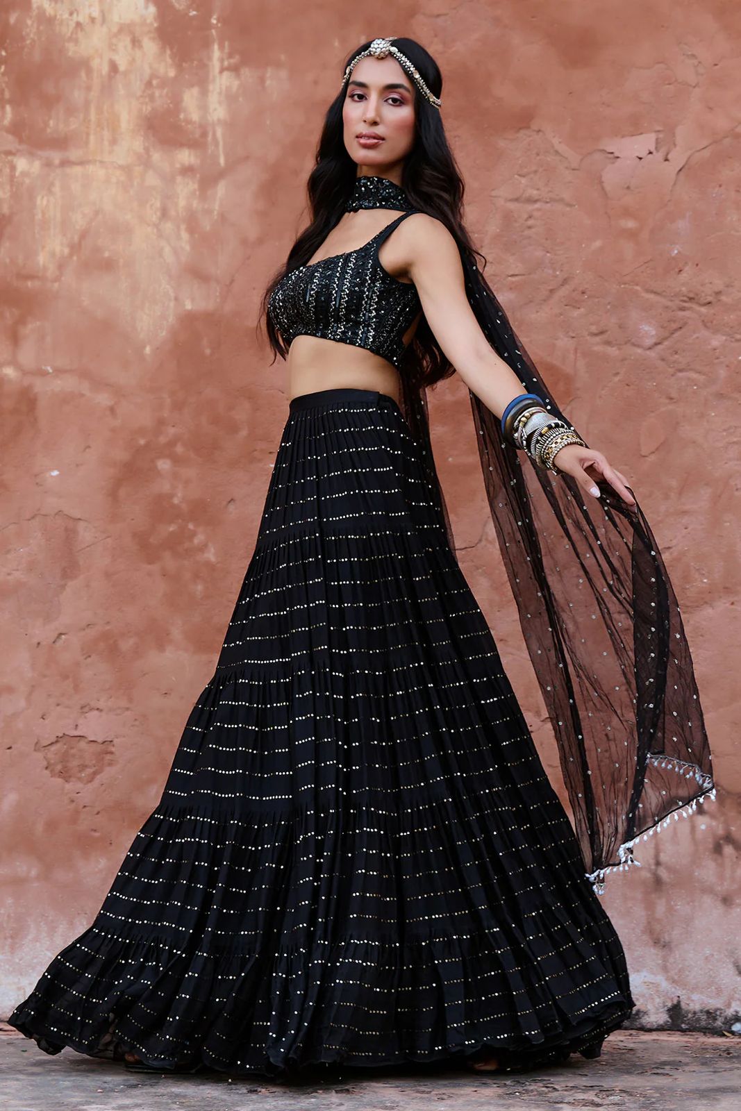 Page 2 | Black - Party - Buy Lehenga Choli Online in Latest and Trendy  Designs