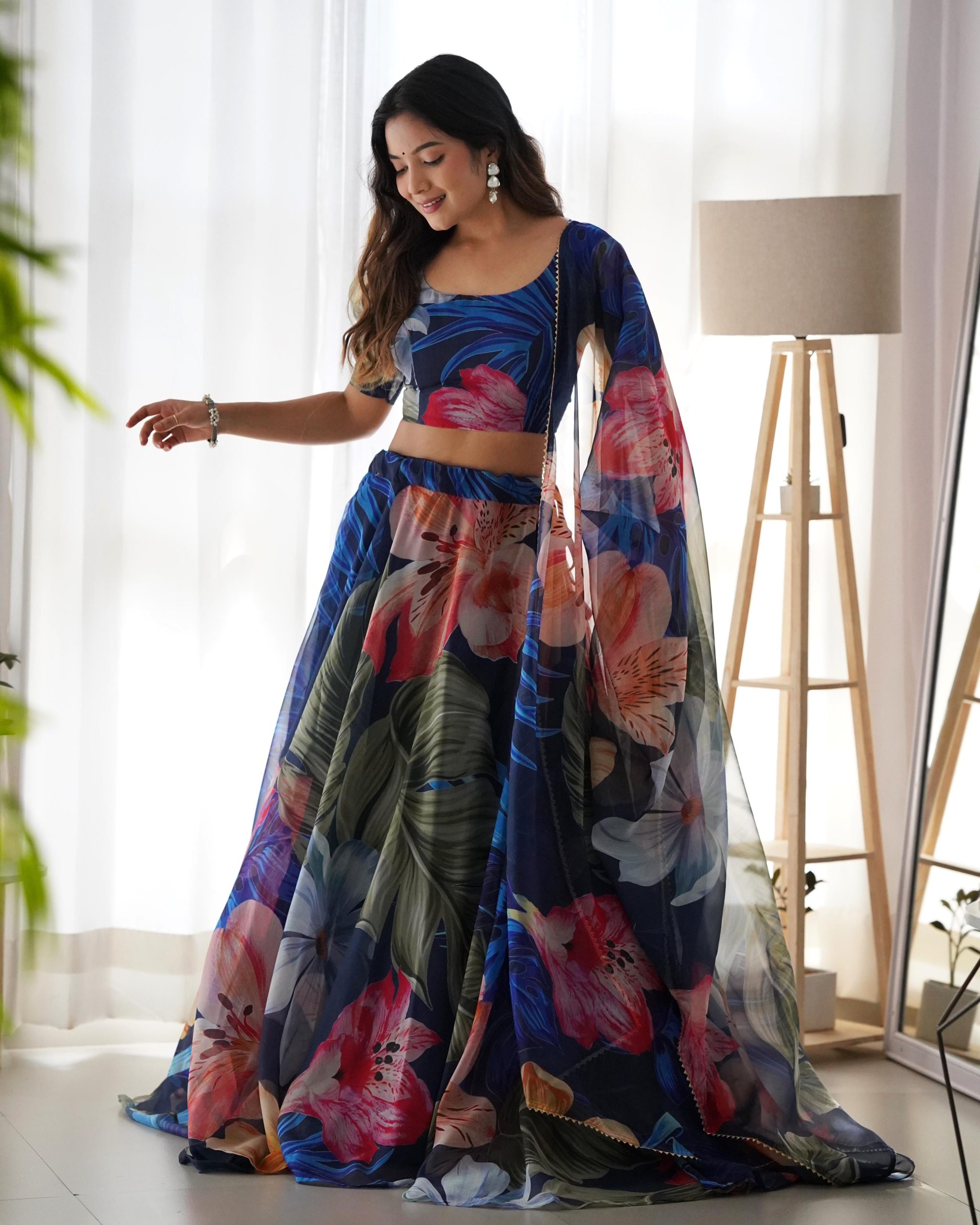 Buy Elegant Dual Shaded Georgette Lehenga Choli With Sequence Work for  Women, Wedding Sangeet Party Wear Lengha, Ready to Wear Customise Lehenga  Online in India… | Lehenga choli, Lehnga designs, Fancy dress